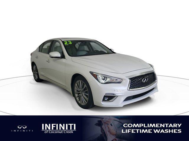 used 2023 INFINITI Q50 car, priced at $34,188