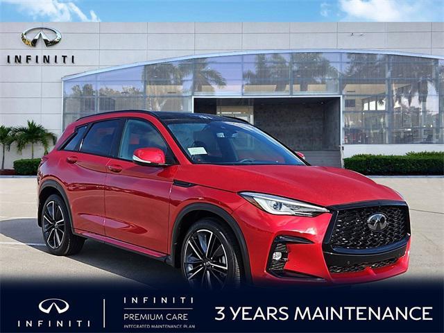 new 2025 INFINITI QX50 car, priced at $54,170