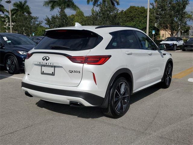 new 2025 INFINITI QX50 car, priced at $54,170