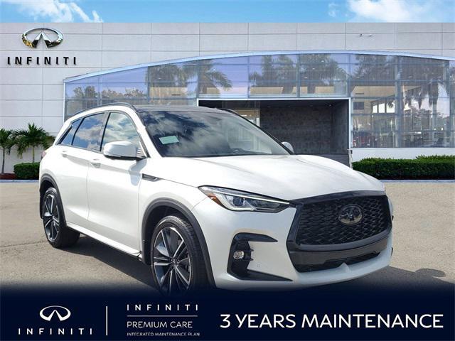 new 2025 INFINITI QX50 car, priced at $54,170