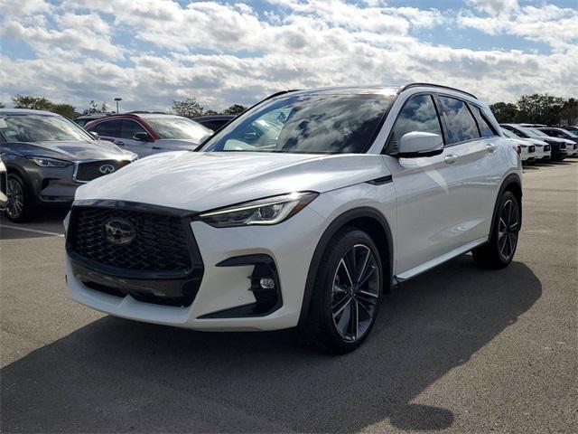 new 2025 INFINITI QX50 car, priced at $54,170