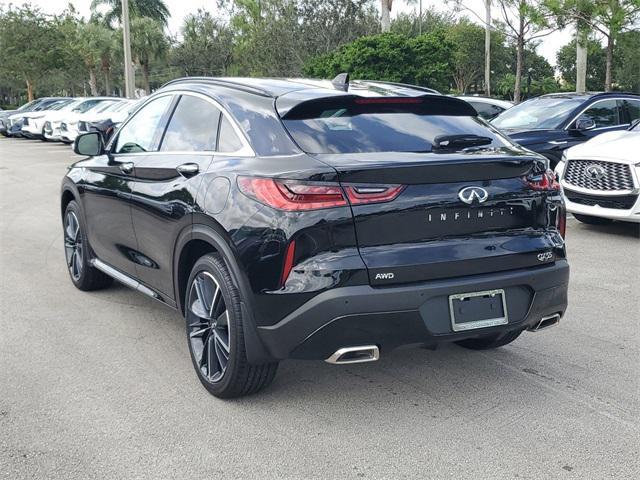 new 2025 INFINITI QX55 car, priced at $52,085