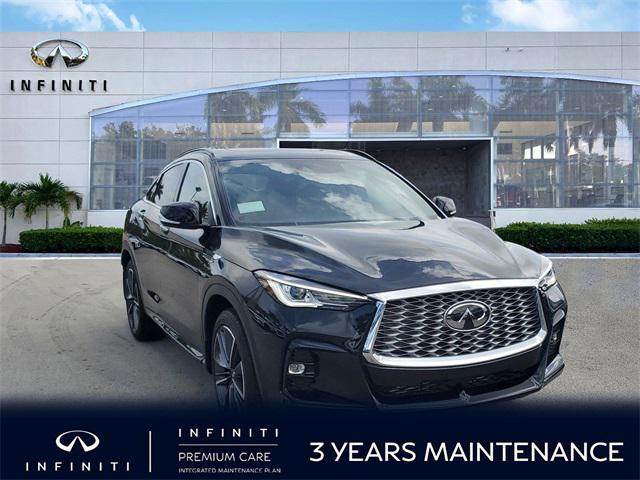 new 2025 INFINITI QX55 car, priced at $52,085