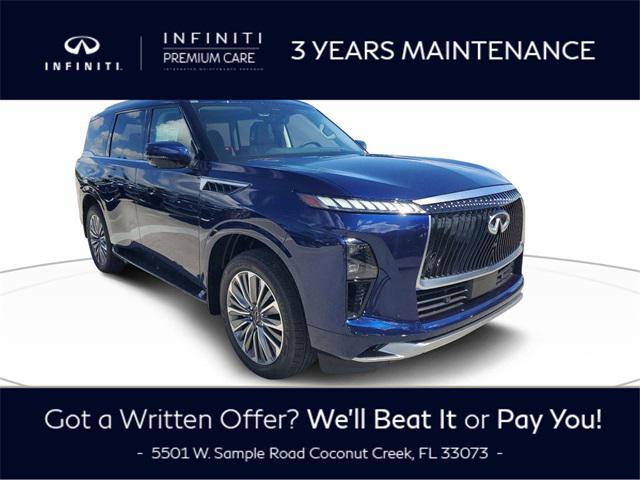 new 2025 INFINITI QX80 car, priced at $107,100