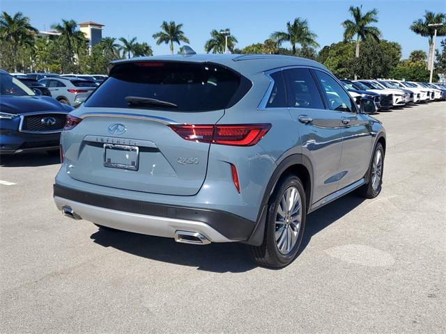 new 2025 INFINITI QX50 car, priced at $49,965