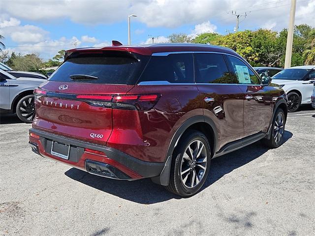 new 2025 INFINITI QX60 car, priced at $59,375