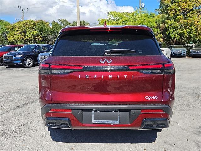 new 2025 INFINITI QX60 car, priced at $59,375