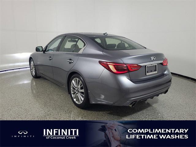 used 2021 INFINITI Q50 car, priced at $25,625