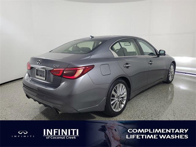 used 2021 INFINITI Q50 car, priced at $25,625