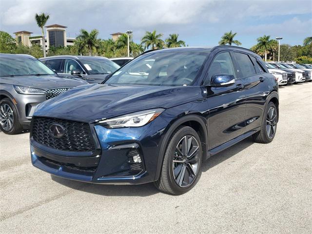 new 2025 INFINITI QX50 car, priced at $53,555