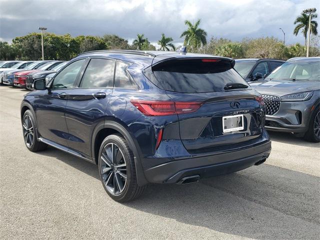 new 2025 INFINITI QX50 car, priced at $53,555