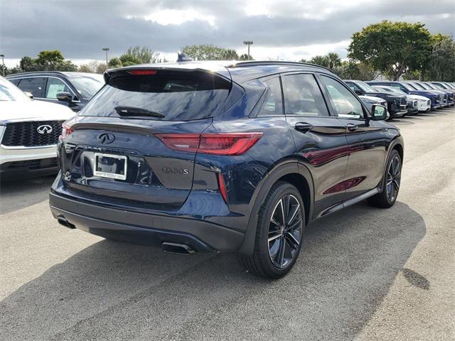 new 2025 INFINITI QX50 car, priced at $53,555