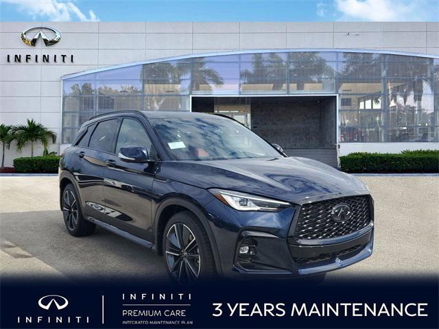 new 2025 INFINITI QX50 car, priced at $53,555