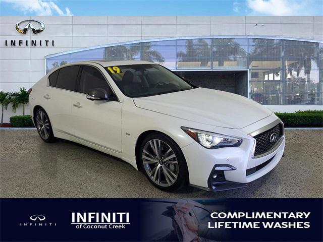 used 2019 INFINITI Q50 car, priced at $22,991