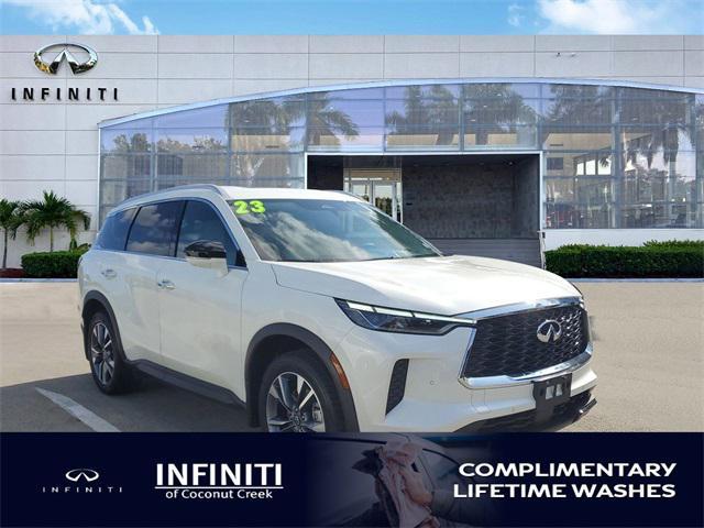 used 2023 INFINITI QX60 car, priced at $40,997