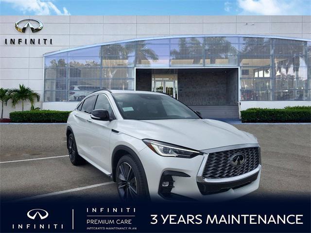 new 2025 INFINITI QX55 car, priced at $52,985