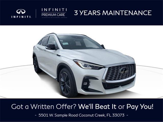 new 2025 INFINITI QX55 car, priced at $52,985