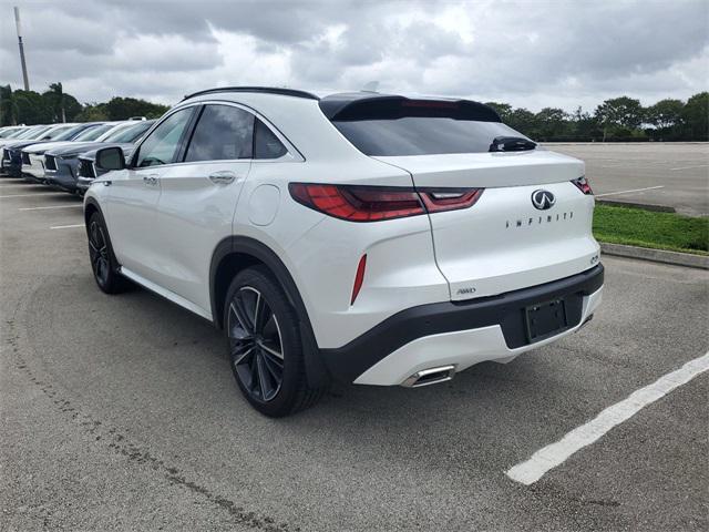 new 2025 INFINITI QX55 car, priced at $52,985