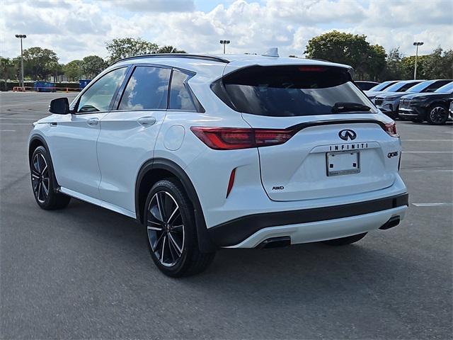 new 2025 INFINITI QX50 car, priced at $54,535