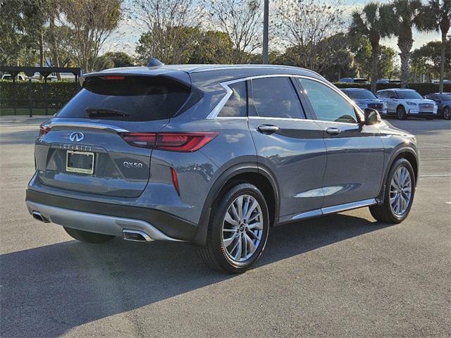 new 2025 INFINITI QX50 car, priced at $49,965