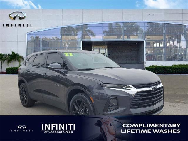 used 2022 Chevrolet Blazer car, priced at $22,922