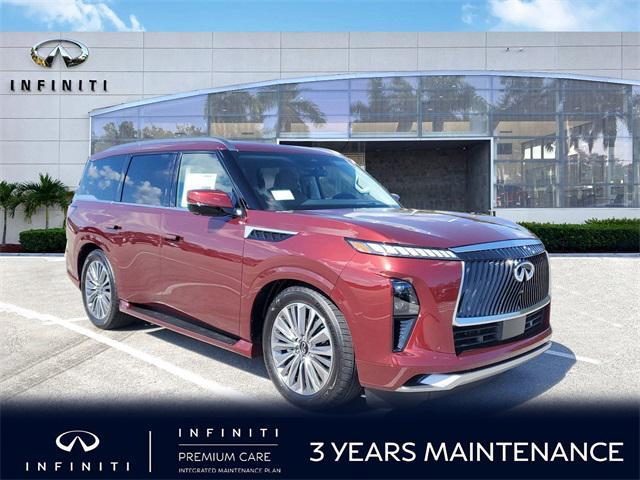 new 2025 INFINITI QX80 car, priced at $96,095