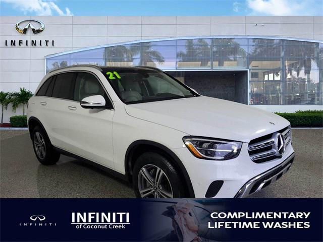 used 2021 Mercedes-Benz GLC 300 car, priced at $28,991