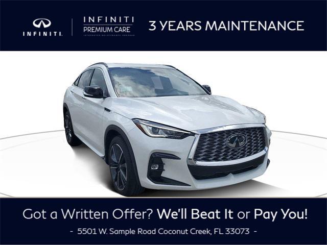 new 2025 INFINITI QX55 car, priced at $52,985
