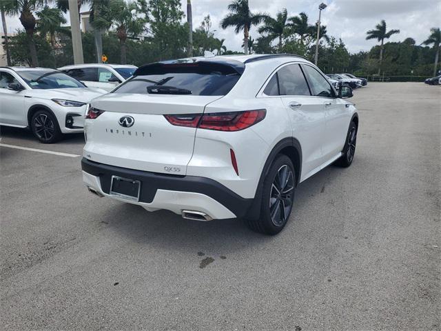 new 2025 INFINITI QX55 car, priced at $52,985