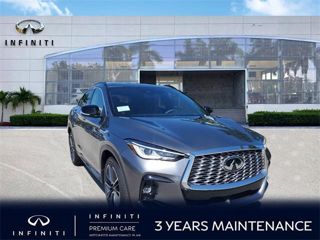 new 2025 INFINITI QX55 car, priced at $52,085