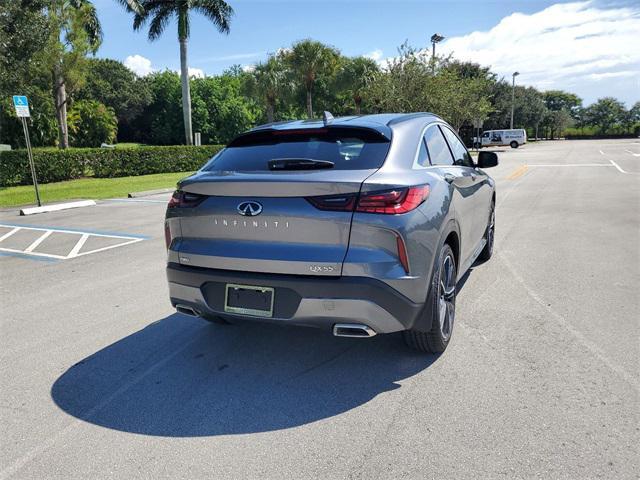 new 2025 INFINITI QX55 car, priced at $52,085