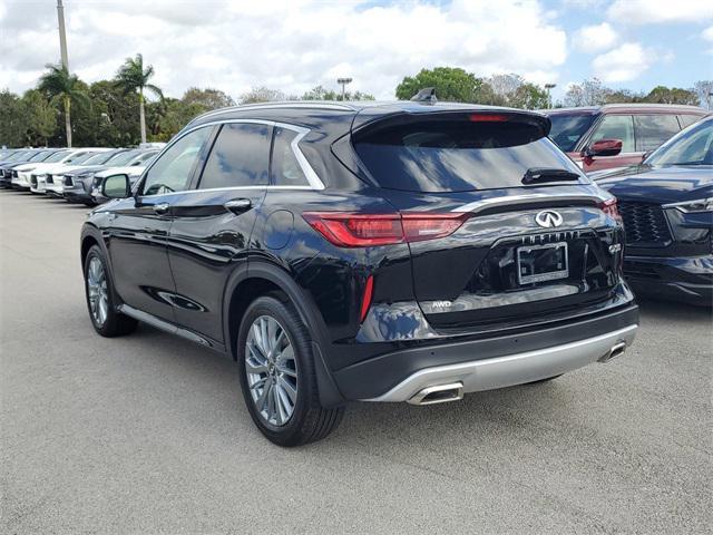 new 2025 INFINITI QX50 car, priced at $49,270