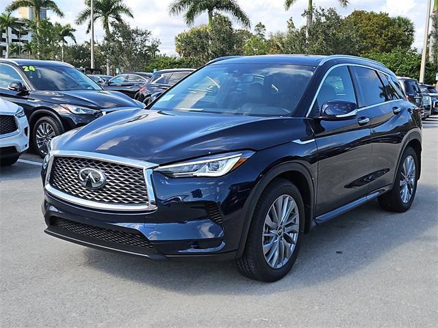 new 2025 INFINITI QX50 car, priced at $49,270