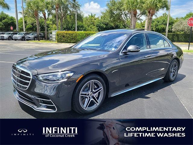 used 2024 Mercedes-Benz S-Class car, priced at $107,495