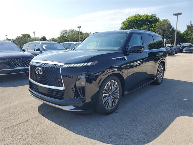 new 2025 INFINITI QX80 car, priced at $92,100