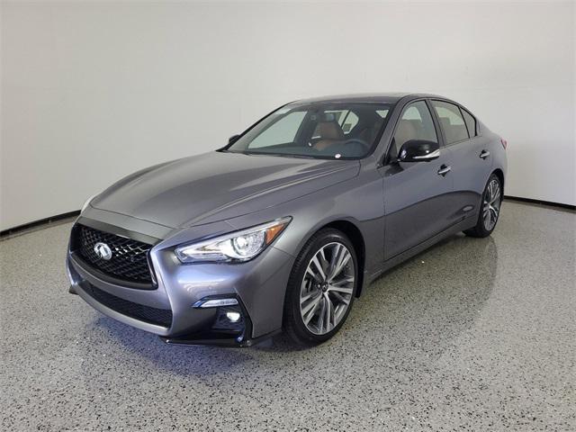 new 2024 INFINITI Q50 car, priced at $54,465