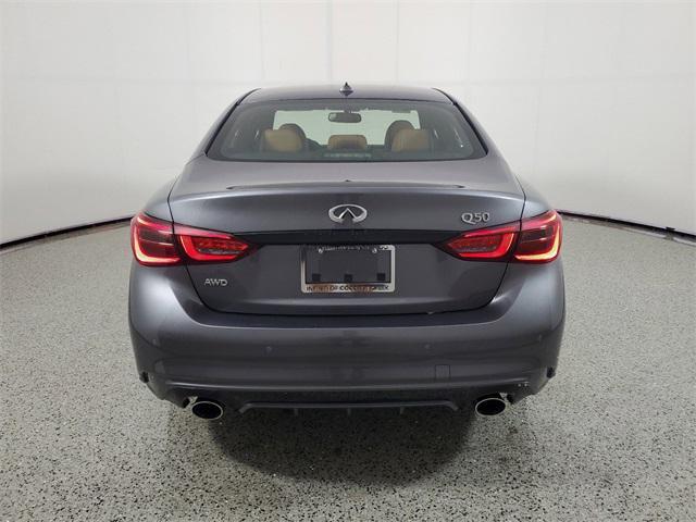 new 2024 INFINITI Q50 car, priced at $54,465