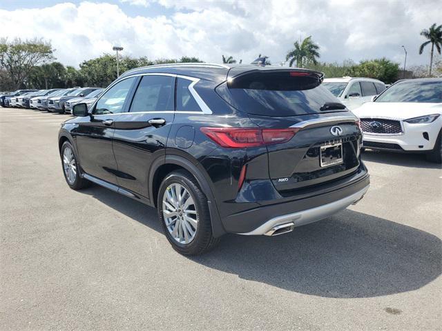 new 2025 INFINITI QX50 car, priced at $48,370