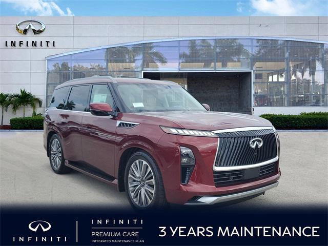 new 2025 INFINITI QX80 car, priced at $109,505