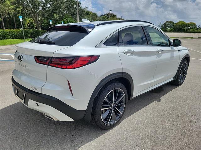 new 2025 INFINITI QX55 car, priced at $53,485