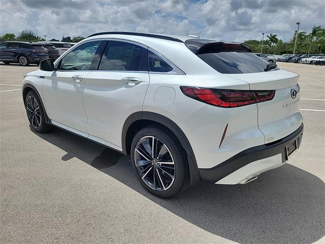 new 2025 INFINITI QX55 car, priced at $53,485