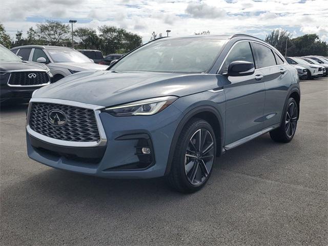 new 2025 INFINITI QX55 car, priced at $52,780