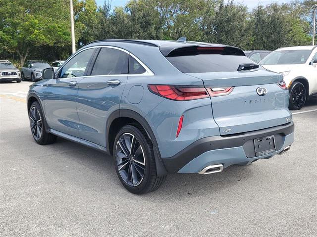 new 2025 INFINITI QX55 car, priced at $52,780