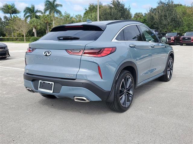 new 2025 INFINITI QX55 car, priced at $52,780