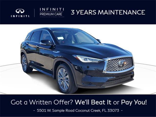 new 2025 INFINITI QX50 car, priced at $48,370