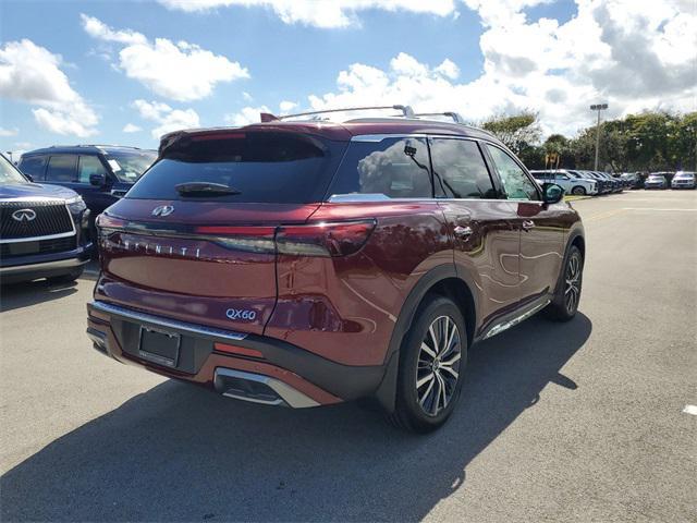 new 2025 INFINITI QX60 car, priced at $64,705