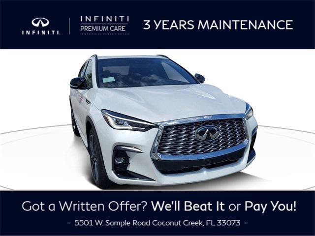 new 2025 INFINITI QX55 car, priced at $52,985