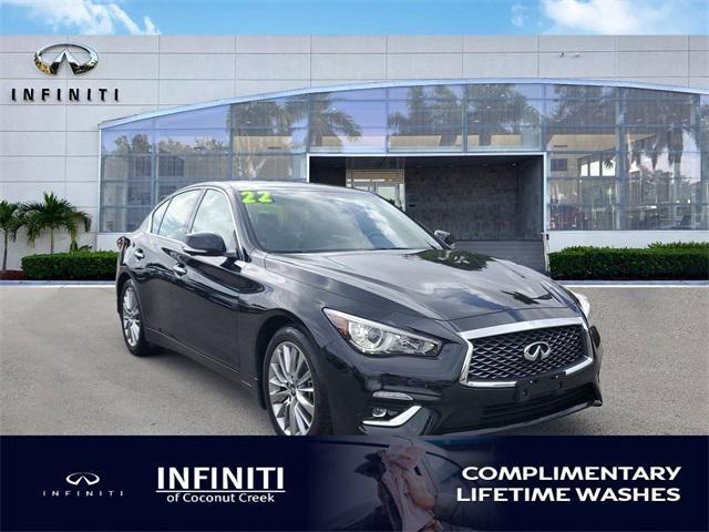 used 2022 INFINITI Q50 car, priced at $26,997