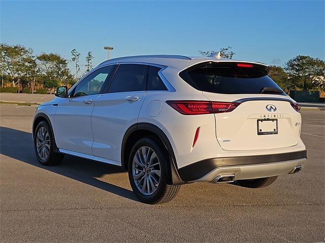 new 2025 INFINITI QX50 car, priced at $49,270