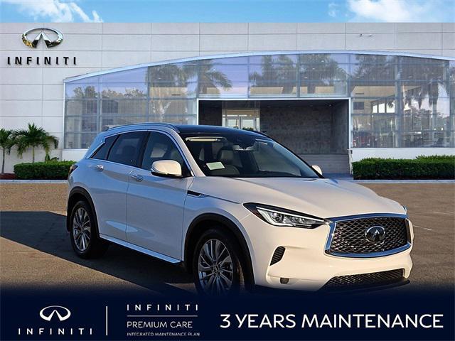 new 2025 INFINITI QX50 car, priced at $49,270